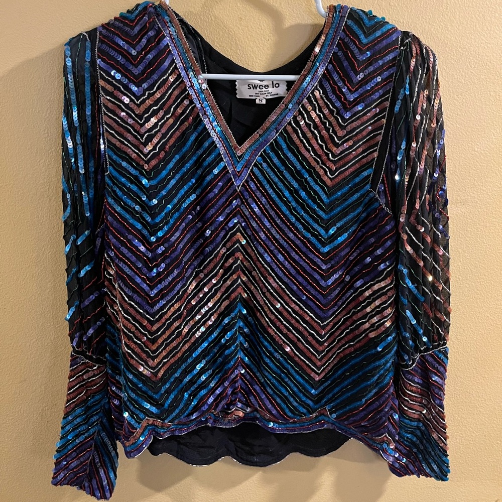 Swee lo 100% silk women’s blouse